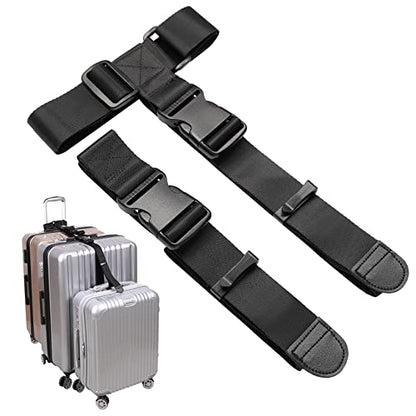 Vigorport Luggage Connector Straps for Suitcase, Add A Bag Suitcase Belt - size: 1.5'' - X-Large