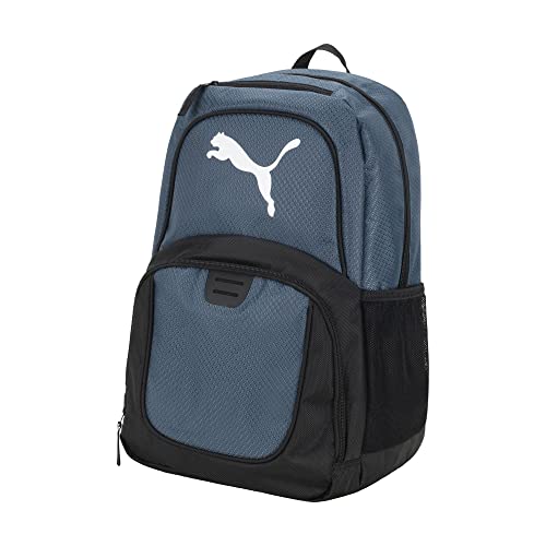 PUMA Contender Backpack with Laptop Sleeve, Item Organizer & Media Pocket, Evening Sky, OS - color: Evening Sky, style: Evercat Contender Backpack