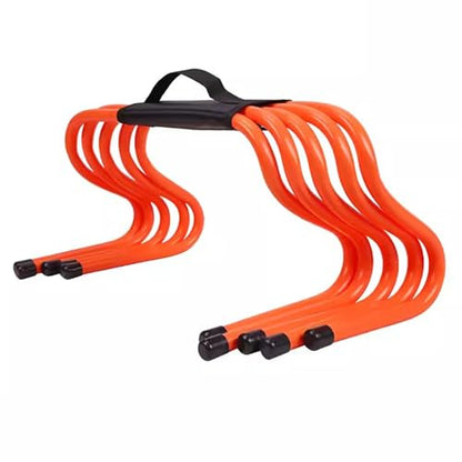 Mini Hurdles for Track and Field, 6" 9 12 16 20 24 Inch Speed Hurdles for Agility Training, Kids/Athletes/Basketball/Baseball/Soccer/Football Indoor Outdoor Sports Equipment(23cm/9in) - size: 23cm/9in