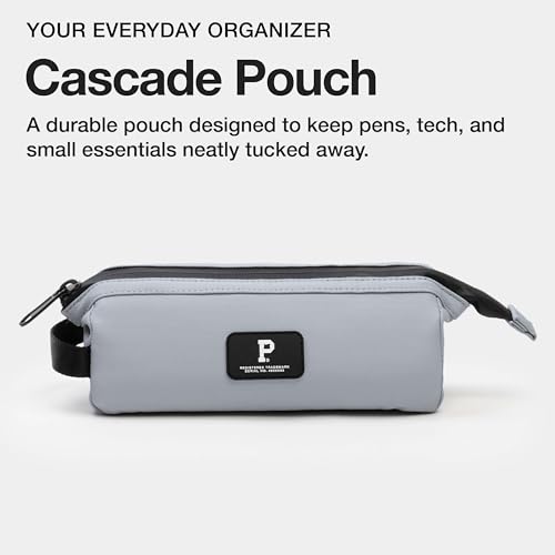 Portland Gear Cascade Pouch, Weatherproof Travel Electronic Organizer Bag, Wireframe Top For Easy Access, Compact and Versatile Design, 2L, Cloud - color: Cloud