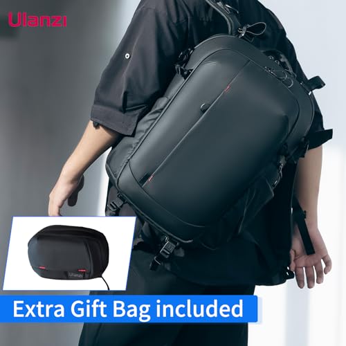 UURig ULANZI BP09 Traker Camera Backpack • 22L • Versatile Camera Travel Bag • Quick Access • Well Organized Professional Photography Storage • Shoulder Backpack • for Sony/Nikon DSLR Cameras - size: BP09 22L Shoulder Bag