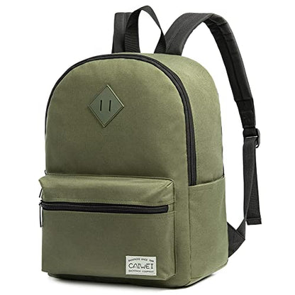 CAIWEI US Army Camo Children's backpack (Army green) - color: Army Green