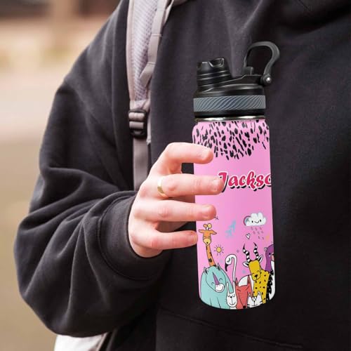 Custom Diaper Bag for Girls Personalized Diaper Bag Backpack &Insulated Water Bottle with Name Custom Monogram Baby Travel Bag Nursing Diaper Mommy Backpack with Adjustable Shoulder Straps Nappy Bag - color: Design 12