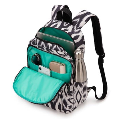 Montana West Backpack for Women Western Travel Backpack Purse Casual Daypack for Laptop College - color: Aztec Black