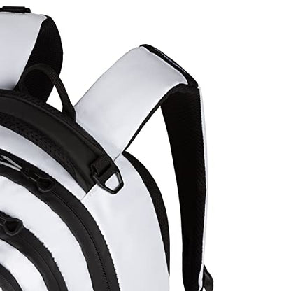 SWISSGEAR Cecil 18-Inch Laptop Backpack Fits 16-Inch Laptop, Travel Daypack with Organizer Pockets, Water Bottle Holders & Padded Straps – White - color: White