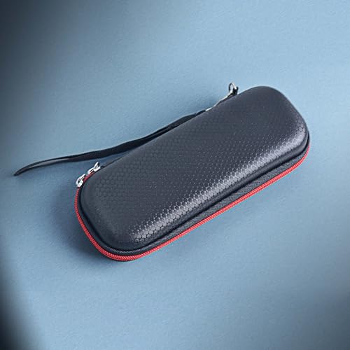 Wolfteeth Portable Pen Battery Case Storage Smell Proof Container Hard Shell EVA Cord Organizer Electronics Organizer Travel Case Pouch (Empty Only) Black