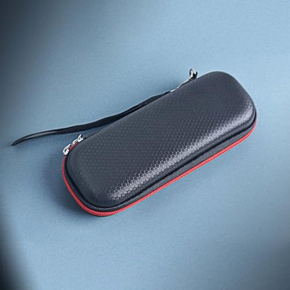 Wolfteeth Portable Pen Battery Case Storage Smell Proof Container Hard Shell EVA Cord Organizer Electronics Organizer Travel Case Pouch (Empty Only) Black