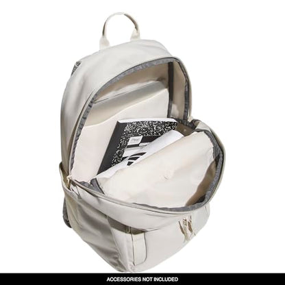 adidas Amplifier Backpack for Laptop, School and Gym, 28L, Alumina Beige/Rose Gold/Regular, OSFA - color: Alumina Beige/Rose Gold/Regular