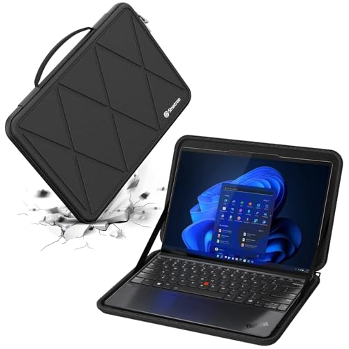 Smatree Hard EVA Protective Sleeve Case Compatible for 13 inch Lenovo ThinkPad X13s, Yoga Slim 7i Carbon Gen 8 Laptop (X8023T) - color: X Series-Black, size: For 13 inch Lenovo ThinkPad X13s/Yoga Slim(X8023T)