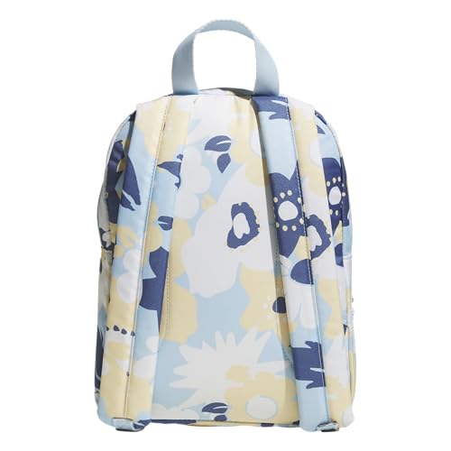 adidas Kids Gotta-Have-It Mini Backpack – School Bag for Girls and Boys, 10L, Big Floral Ice Blue/Ice Blue, OSFA - color: Big Floral Ice Blue/Ice Blue