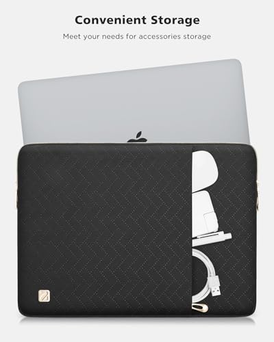 NIDOO 10 Inch Laptop Tablet Sleeve Carrying Case Bag for 11" 10.9" iPad Air Gen 4 5/10.9" 10.2" iPad 10/11" iPad Pro M4 / 10.5" Microsoft Surface Go 3 2 / Samsung Galaxy Tab A8 S8 S6 / Huawei - color: Black Pattern, size: 10.1 Inch