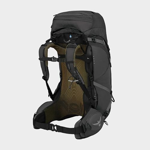 Osprey Atmos AG 50L Men's Backpacking Backpack - color: Black, size: Small-Medium