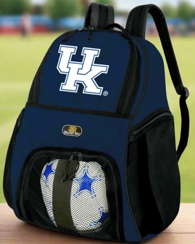 Broad Bay University of Kentucky Soccer Backpack or UK Wildcats Volleyball Bag Navy