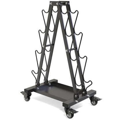 Kipika Heavy Duty 3 Tier Dumbbell Rack Multifunctional, Weight Rack for Dumbbells, Home Gym Equipment, Suitable for Storage of Dumbbell, Kettle Bell, Barbell Plate, Barbell Bar - color: 4 Tier Tilt Shelf
