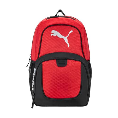 Puma Evercat Contender 3.0 Backpack Bag, Red, OS - color: Red, style: Contender Backpack With Laptop Sleeve, Item Organizer & Media Pocket