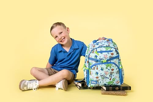 Simple Modern Medium Disney Pixar Toddler Backpack for School Girls and Boys | Kindergarten Elementary Kids Backpack | Fletcher Collection | Kids - 15" tall | Buzz and Woody Adventures - color: Disney: Buzz and Woody Adventures, style: Kids Medium