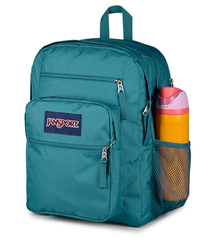 JanSport Laptop Backpack - Computer Bag with 2 Compartments, Ergonomic Shoulder Straps, 15” Laptop Sleeve, Haul Handle - Emerald Pool - color: Emerald Pool