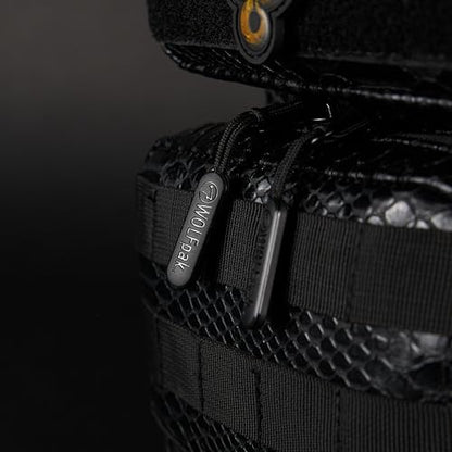 WOLFpak 9L Mini Tactical Backpack (King Cobra) | Compact, Small Everyday Carry Bag for Gym, School, Travel | Durable, Water-Resistant Daypack with Molle System and Patch Panel - color: King Cobra