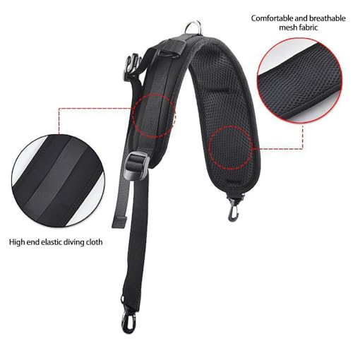 Backpack Straps, Adjustable Backpack Replacement Straps, Backpack Shoulder Strap with Plastic Clips
