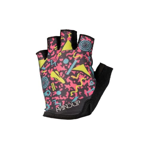 Handup Shorties Half Finger Lightweight Anti-Slip Breathable Mountain Bike MTB Bicycle Enduro Downhill XC Cycling Motocross Unisex Gloves - color: Roller Link, size: Small