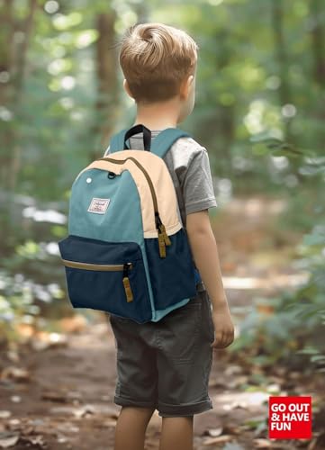 atgark Toddler Backpack for Boys 2-5: Preschool Kindergarten 13" Daycare Backpacks Fit A4 Folder - color: Shark, style: Ages 2-5 (13" H Fit A4 Folder)