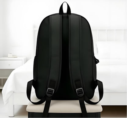 Backpack Water Resistant Lightweight for Men Women,Durable College Bookbag with Multiple Pockets,Travel Back Pack(Black)