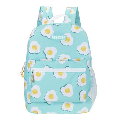AEROPOSTALE Fieldtrip Unisex Backpack - AE Mens and Womens Bag for Everyday Use - Eggcellent - color: Light Blue Egg