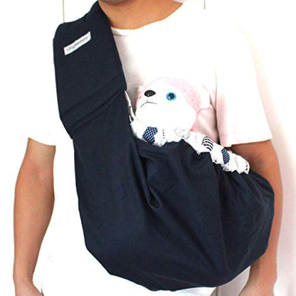 Pet Sling Carrier, OrgMemory Adjustable Dog Sling, Small Dog Cat Outdoor Shoulder Pet Carrier (Heart Shaped) - color: Heart Shaped
