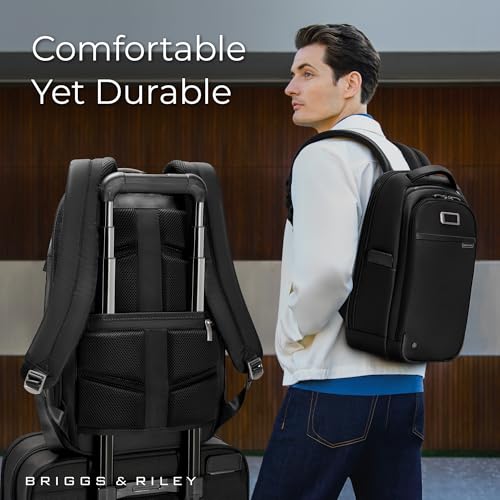 Briggs & Riley @work Slim Backpack - color: Black, size: Slim
