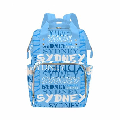 MyPupSocks Customized Diaper Bag Baby Backpack, Personalized Backpack with Name Mummy Nappy Baby Bag School Bag Shoulders Bag Casual Daypack Daycare Bag Travel Bag for Boys Girls - color: Color 17