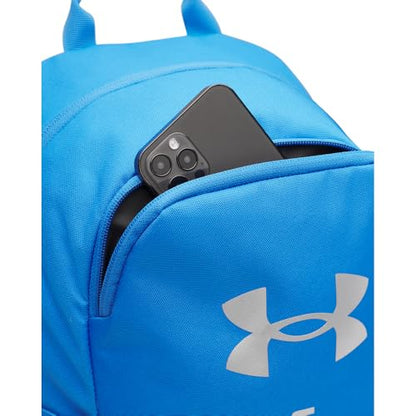 Under Armour Unisex Hustle Sport 6.0 Backpack, (402) Blue Atlantis/Black/Metallic Silver, One Size Fits Most - color: (402) Blue Atlantis / Black / Metallic Silver, size: One Size Fits Most