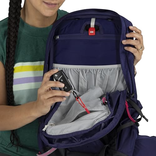 Osprey Tempest 11L Women's Lightweight Hiking Backpack - Small Daypack for Travel & Camping, Black/Coal Grey - color: Black/Coal Grey, size: 11L - Standard Fit