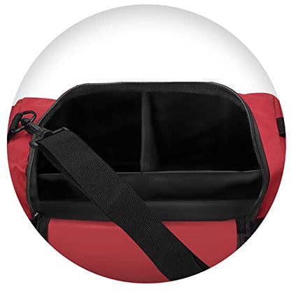 ASA TECHMED First Aid Responder EMS Emergency Medical Trauma Bag Deluxe, Red - color: Red
