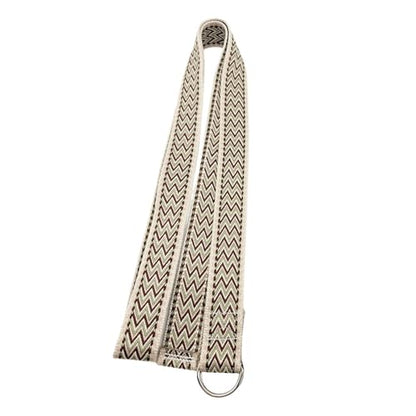 harayaa Yoga Strap Pilates Exercise Band Assisted Stretching Strap Resistance Band Polyester Material Suitable for Home Fitness Gym Workout - color: Khaki
