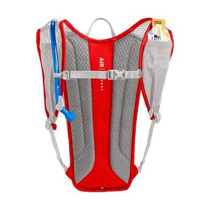 CamelBak Rogue Light 7 Hydration Backpack with Crux Reservoir, Lightweight Ventilated Design for Biking and Hiking - color: Red 2.0