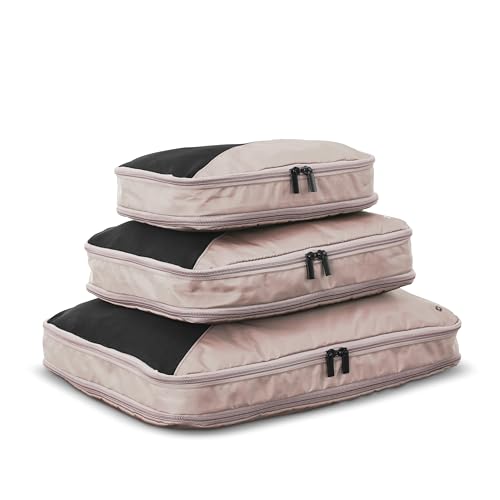 Samsonite 3-Piece Compression Packing Cube Set, Dusty Rose