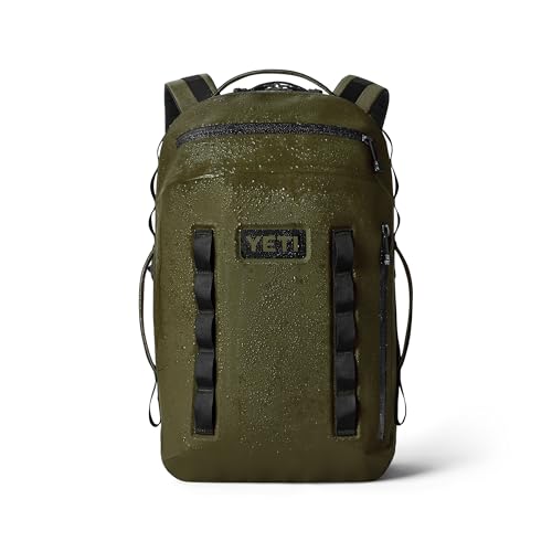 YETI Cayo Backpack 35L, Weather Resistant All-Day Utility Pack, Olive - color: Olive, size: 35l