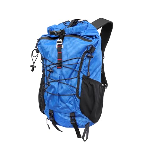 Hiking Backpack 25L Ultra Lightweight Day Pack For Education, Cycling and Camping For Men And Women (Blue)
