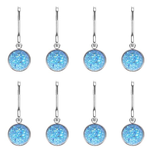 uxcell Zipper Pulls Charm, Zipper Pull Replacement Repair Zip Head Handle for Luggage Clothing - color: Blue