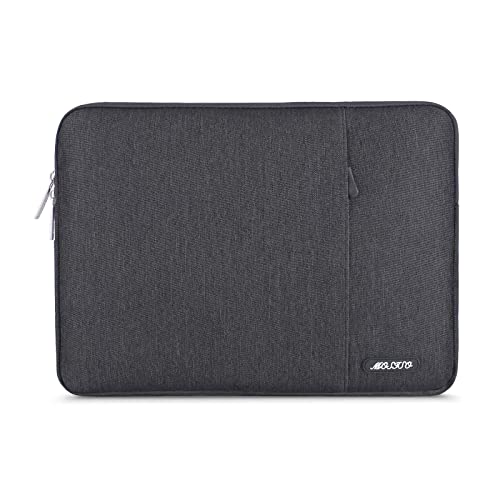 MOSISO Laptop Case 13 inch, Laptop Sleeve Compatible with MacBook Neo/Air/Pro 13 inch with A18/M5/M4/M3/M2/M1 Chip 2026-2016, Polyester Vertical Computer Sleeve Bag with Pocket, Space Gray - color: Space Gray, size: 13 inch