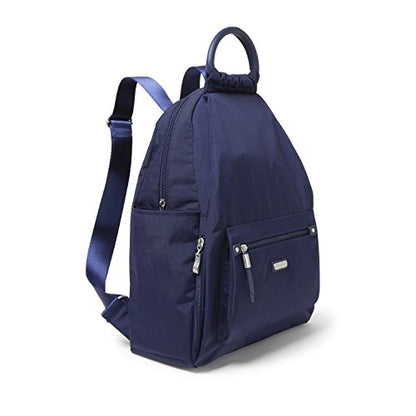Baggallini Womens With Rfid Phone Wristlet All Day Backpack, Navy, One Size US - color: Navy