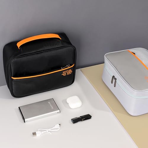 Organizer Bag Big Case Cable Electronic Devices Travel Pouch USB Charger Accessories Mouse Phone SD Power Bank Earphone - color: Navy Blue