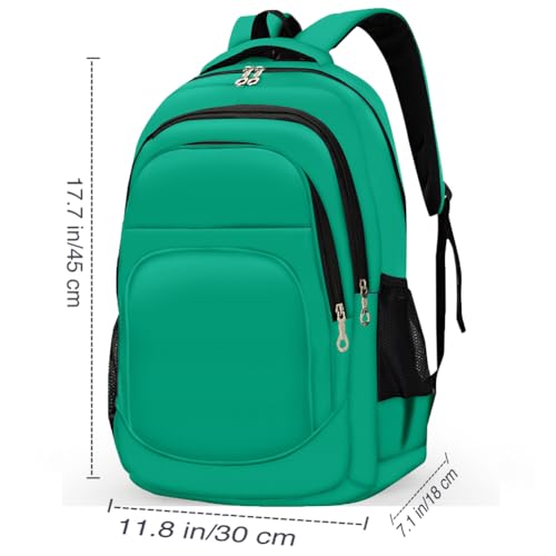 rickyh style Stylish Backpack: Multi-functional and Lightweight Bag for Travel, School, and Outdoor Activities - color: 007qingse