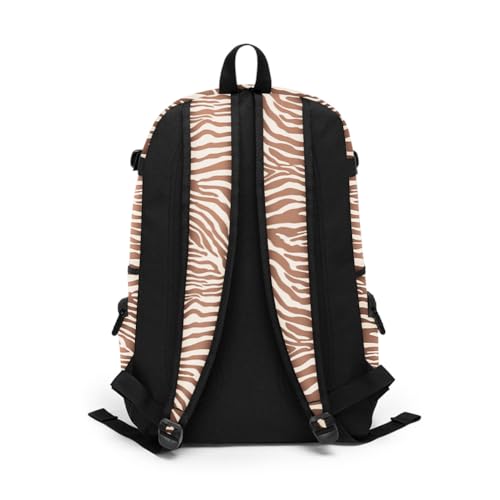 rickyh style School Backpack Travel Bag for Men & Women Lightweight College Back Pack with Laptop Compartmen - color: 01bw
