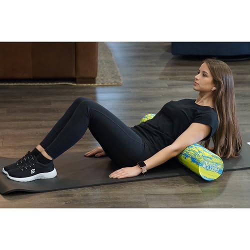 Low Density Soft/Medium Foam Physical Therapy Roller (36" Half Round) - size: 36" Half Round