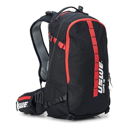 USWE Core Backpack, a High End Daypack for Enduro, Dirtbike, Moto, Black (25L USWE Red) - style: 25l Uswe Red