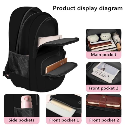 Casual Lightweight Backpack 15" Laptop Backpack school bag-213hei | School Bookbag, Travel Bag,for Boys & Girls,Travel Backpack - color: 213hei
