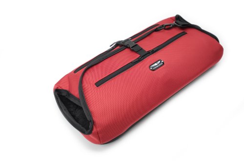 Sleepypod Air in-Cabin Pet Carrier, Strawberry Red - color: Strawberry Red, size: 22.0"L x 10.5"W x 10.5"H
