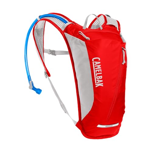 CamelBak Rogue Light 7 Hydration Backpack with Crux Reservoir, Lightweight Ventilated Design for Biking and Hiking - color: Red 2.0