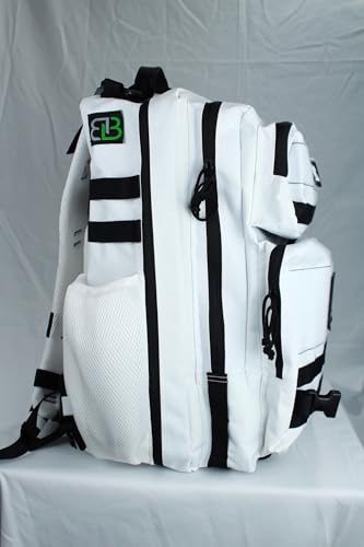 Bash Athletics 45L Tactical Gym Backpack - color: White